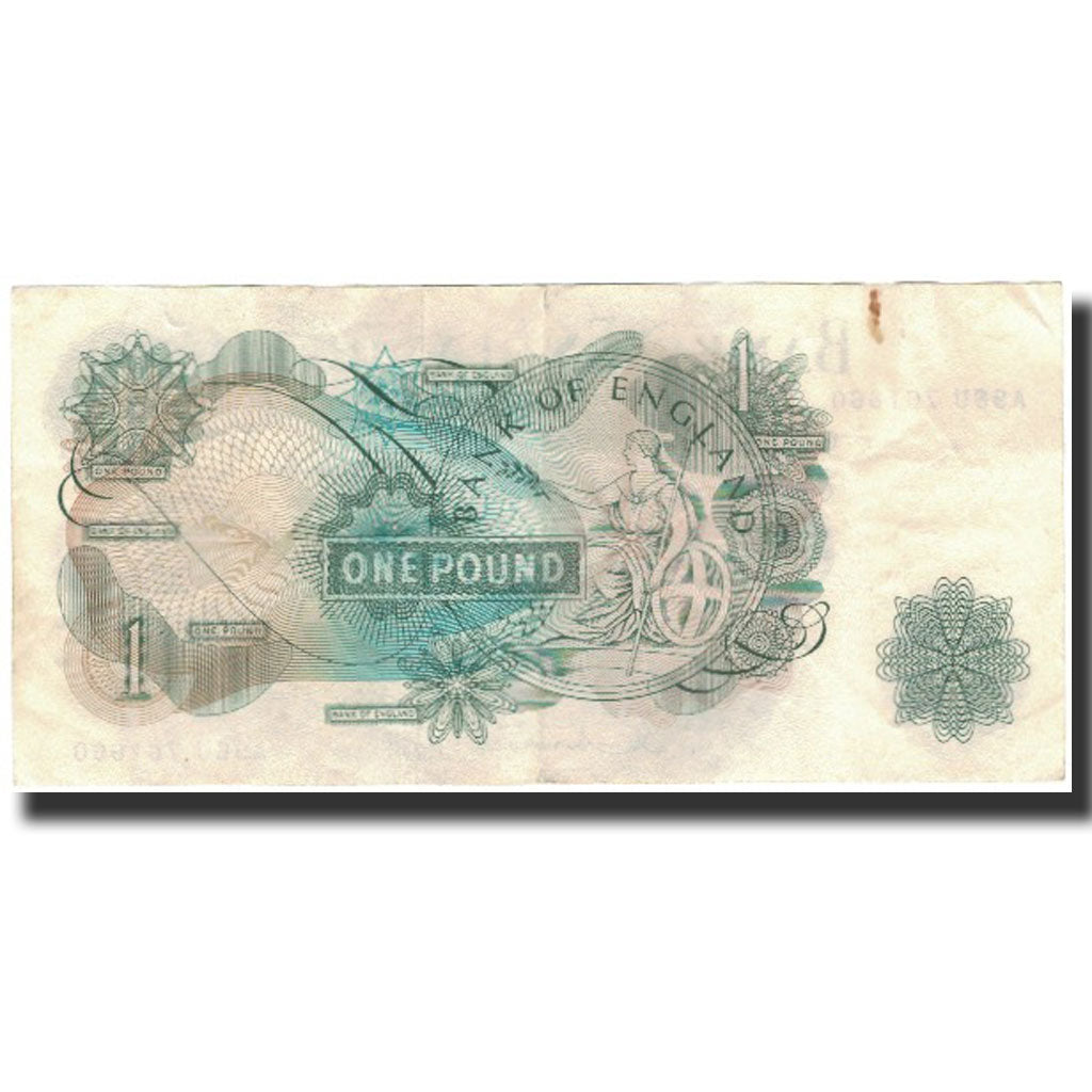 Banknote, Great Britain, 1 Pound, 1962, KM:374c, EF(40-45)