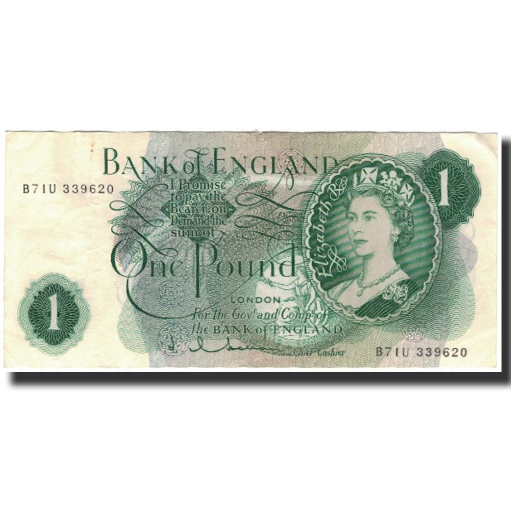 Banknote, Great Britain, 1 Pound, 1962, KM:374c, EF(40-45)