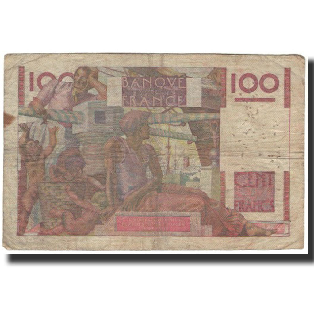 France, 100 Francs, 100 F 1945-1954 ''Jeune Paysan'', 1949-05-19, VF(20-25)