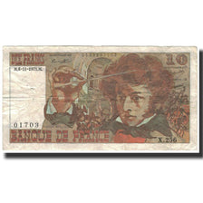 France, 10 Francs, 10 F 1972-1978 ''Berlioz'', 1975-11-06, VF(20-25)