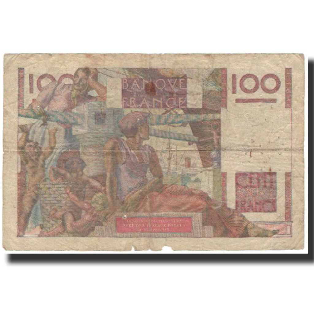 France, 100 Francs, 100 F 1945-1954 ''Jeune Paysan'', 1950-11-16, F(12-15)