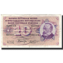 Billet, Suisse, 10 Franken, 1968-03-28, KM:45h, TTB