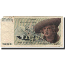 Banconote, GERMANIA - REPUBBLICA FEDERALE, 50 Deutsche Mark, 1948-12-09, KM:14A