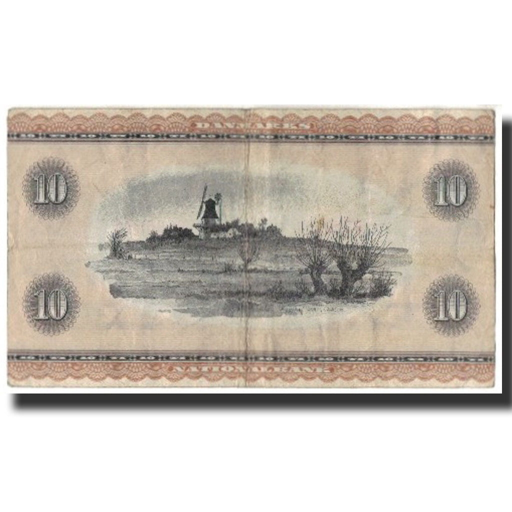 Banknote, Denmark, 10 Kroner, 1961, KM:44u, VF(30-35)