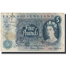 Banknote, Great Britain, 5 Pounds, 1966, KM:375b, VF(20-25)