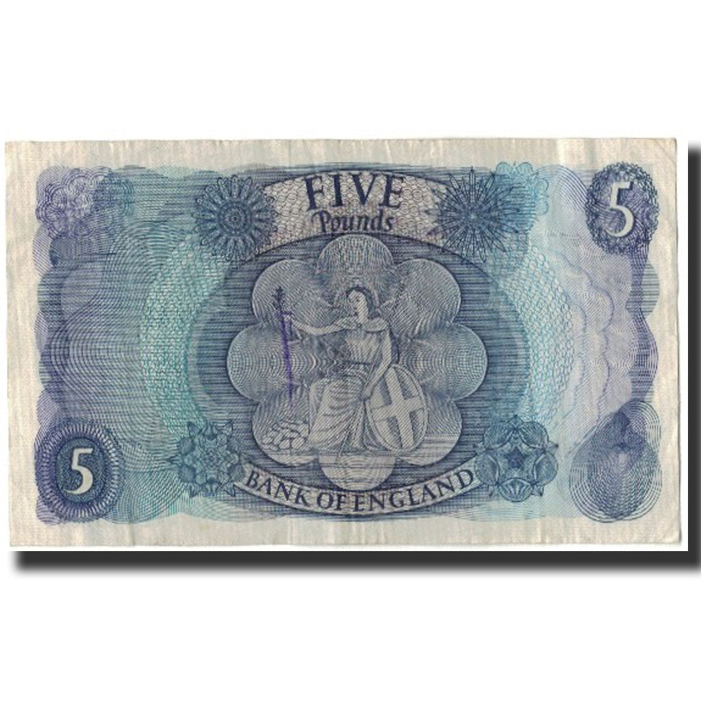 Banknote, Great Britain, 5 Pounds, 1966, KM:375b, EF(40-45)