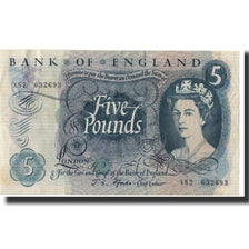 Banknote, Great Britain, 5 Pounds, 1966, KM:375b, EF(40-45)