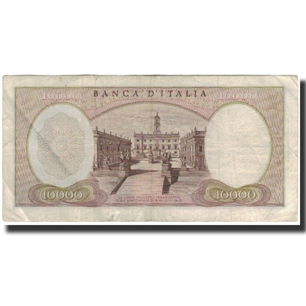 Banknote, Italy, 10,000 Lire, 1964-07-27, KM:97b, EF(40-45)