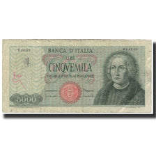 Biljet, Italië, 5000 Lire, 1970-01-20, KM:98c, TB