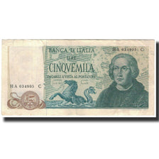 Banknote, Italy, 5000 Lire, 1971-05-20, KM:102a, EF(40-45)