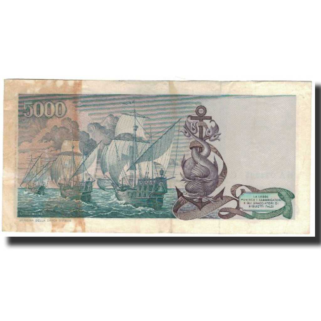 Banknote, Italy, 5000 Lire, 1971-05-20, KM:102a, EF(40-45)