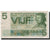 Biljet, Nederland, 5 Gulden, 1966-04-26, KM:90a, TTB+