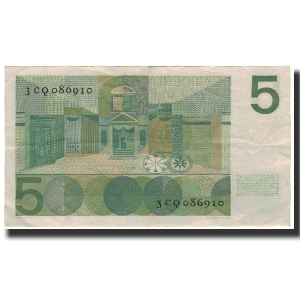 Banknote, Netherlands, 5 Gulden, 1966-04-26, KM:90a, AU(50-53)