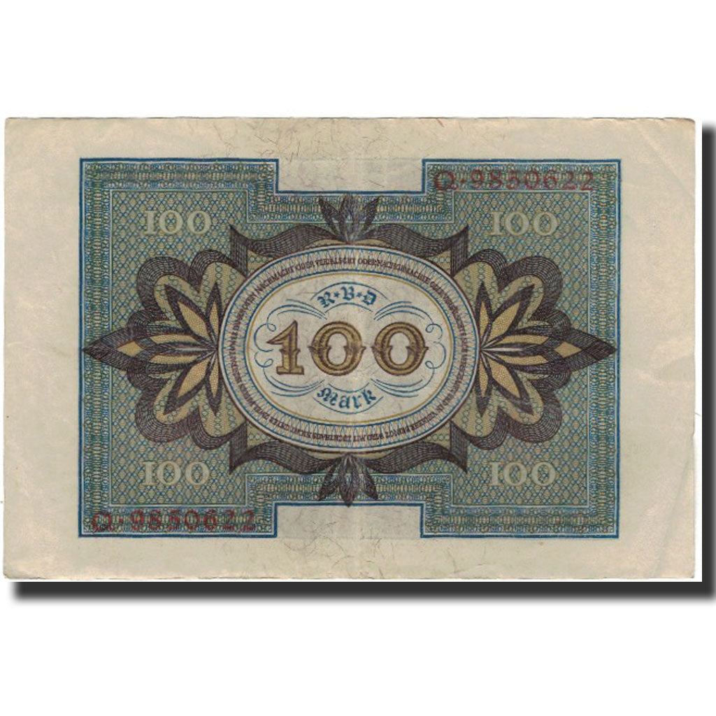 Banknot, Niemcy, 100 Mark, 1920-11-01, KM:69a, EF(40-45)