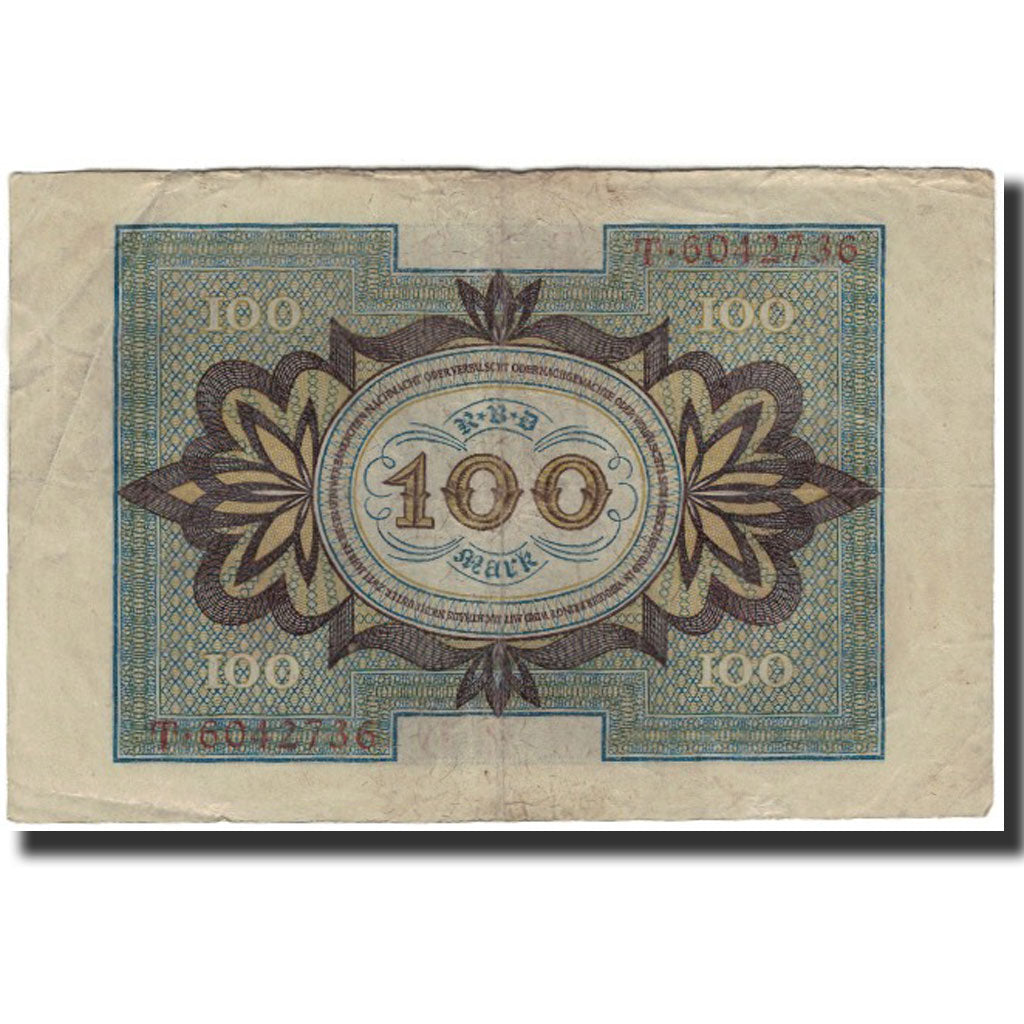 Banknote, Germany, 100 Mark, 1920-11-01, KM:69a, VF(30-35)