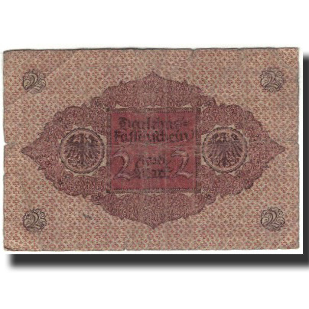 Banknote, Germany, 2 Mark, 1920-03-01, KM:60, F(12-15)