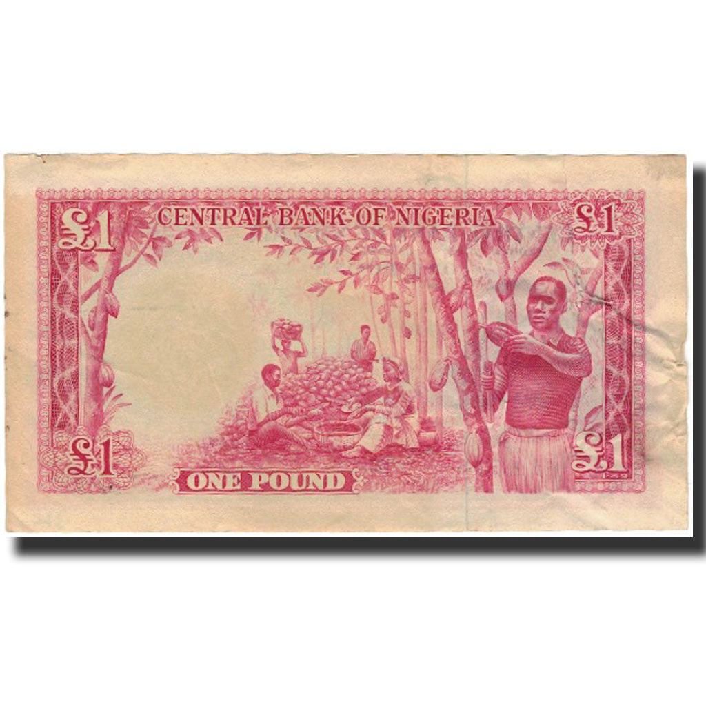 Banknote, Nigeria, 1 Pound, 1958-09-15, KM:4a, VG(8-10)