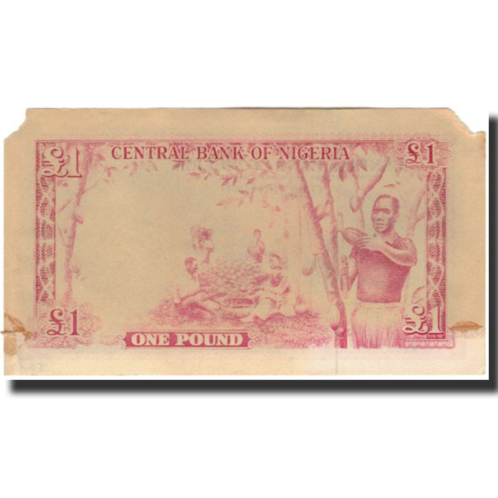 Banknote, Nigeria, 1 Pound, 1958-09-15, KM:4a, G(4-6)