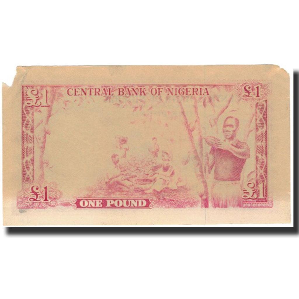 Banknote, Nigeria, 1 Pound, 1958-09-15, KM:4a, G(4-6)
