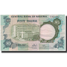 Billet, Nigéria, 5 Naira, Undated (1973-78), KM:16a, TTB+