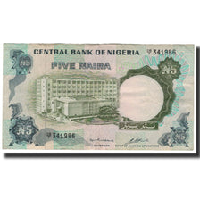 Banknot, Nigeria, 5 Naira, Undated (1973-78), KM:16b, VF(30-35)