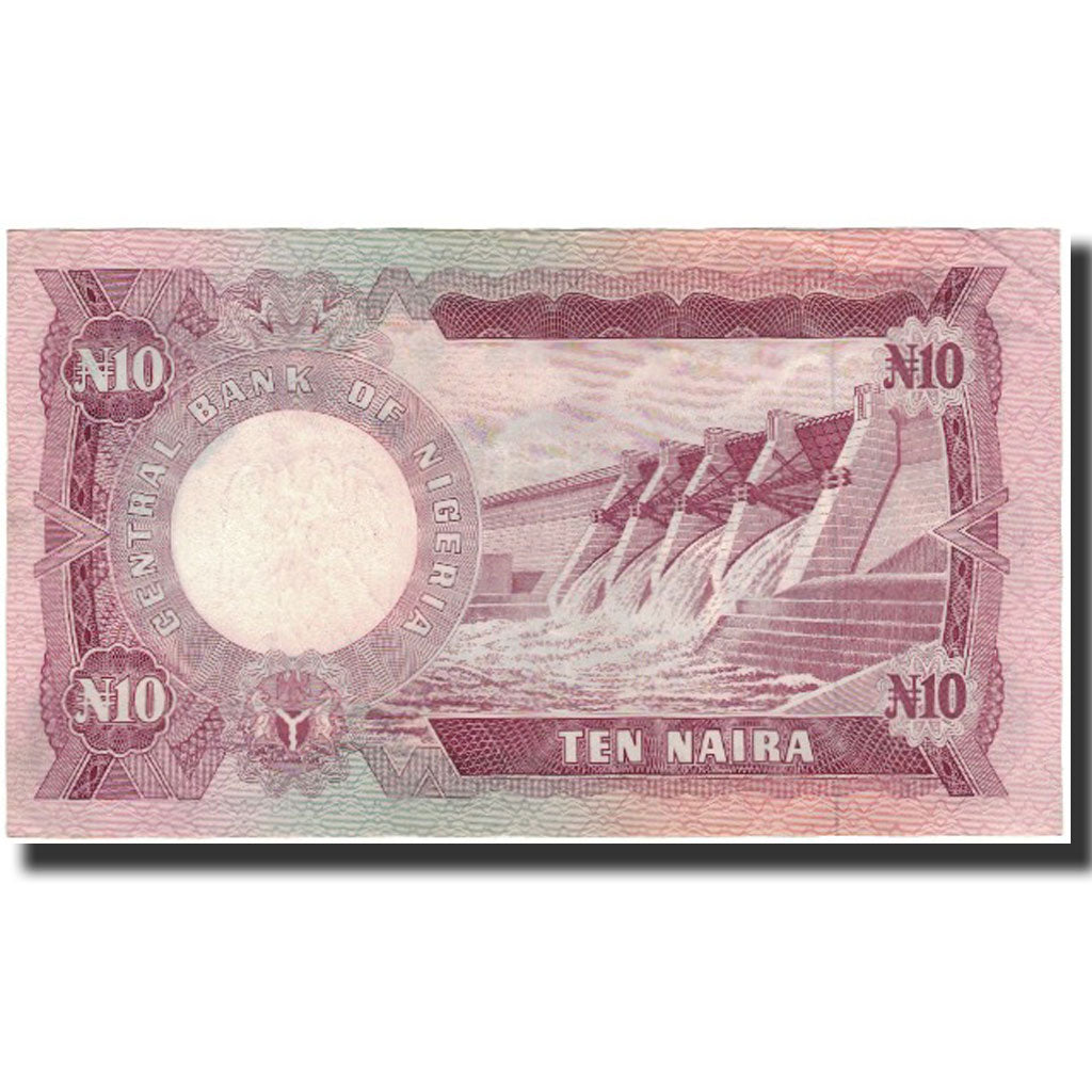 Billet, Nigéria, 10 Naira, Undated (1973-78), KM:17b, SUP+