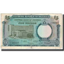 Banknote, Nigeria, 5 Pounds, Undated (1973-78), KM:9, VG(8-10)