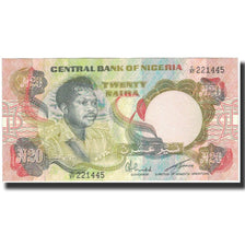 Billet, Nigéria, 20 Naira, UNDATED 1973-1977, KM:18e, TTB