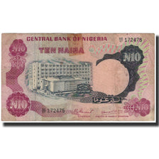 Geldschein, Nigeria, 10 Naira, Undated (1973-78), KM:17d, SGE