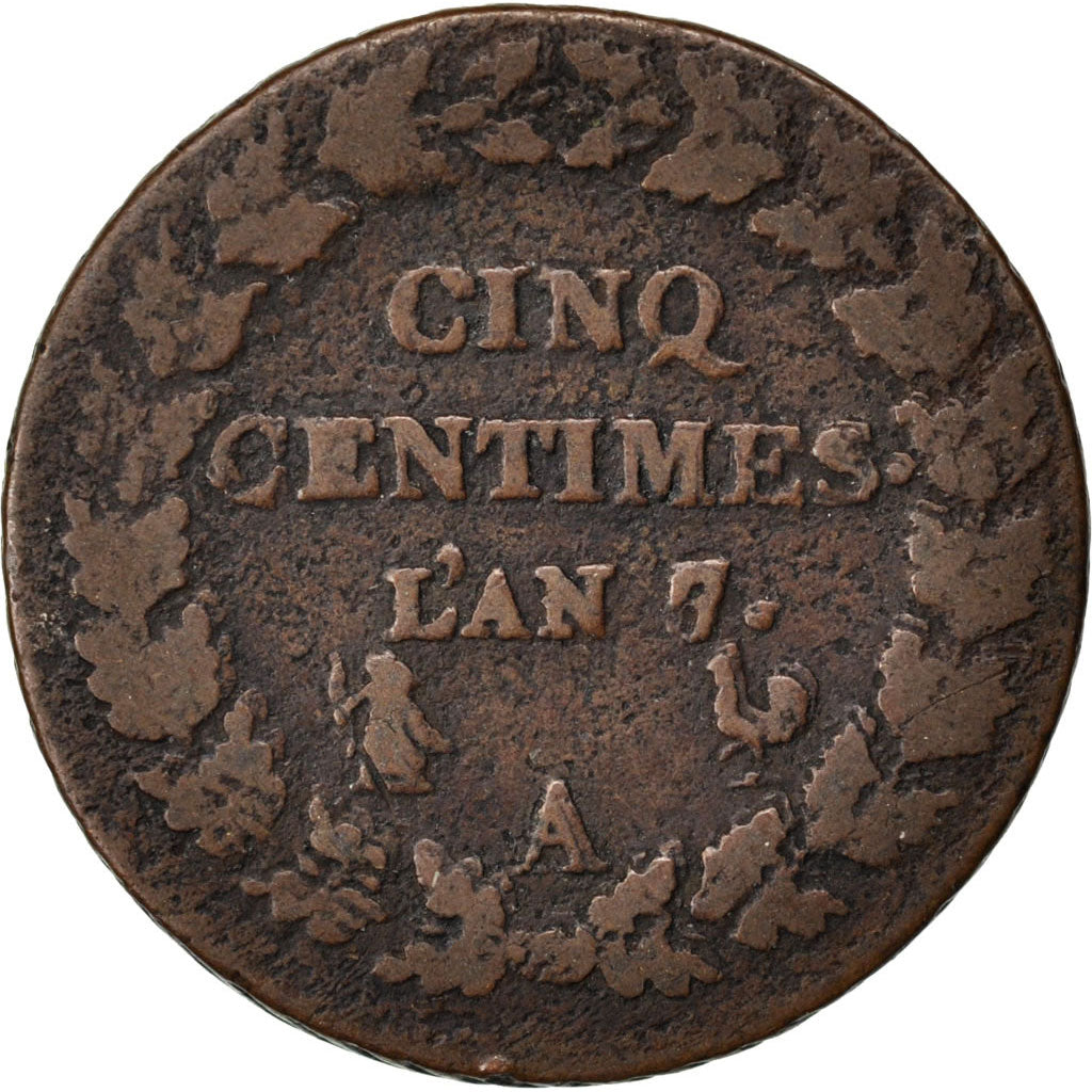 Directoire, 5 Centimes Dupré