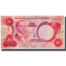 Billete, 1 Naira, Undated (1979-84), Nigeria, KM:19c, BC+