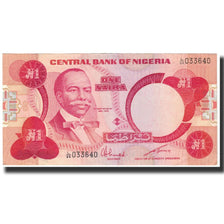 Banknote, Nigeria, 1 Naira, Undated (1979-84), KM:19c, AU(50-53)