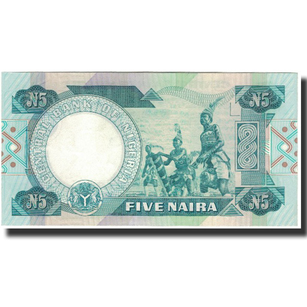 Billet, Nigéria, 5 Naira, Undated (1979-84), KM:20a, SUP