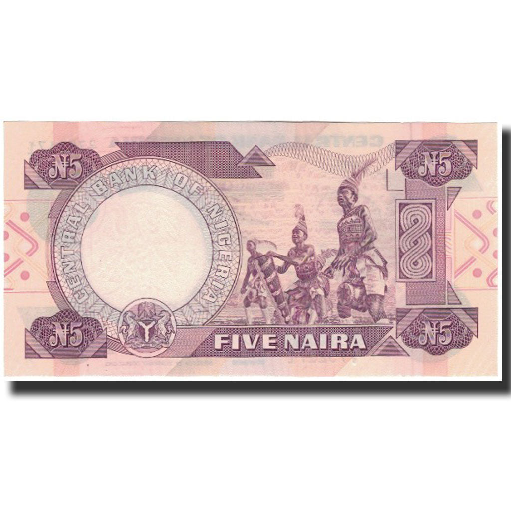 Banknote, Nigeria, 5 Naira, Undated 1984-2001, KM:24f, UNC(65-70)