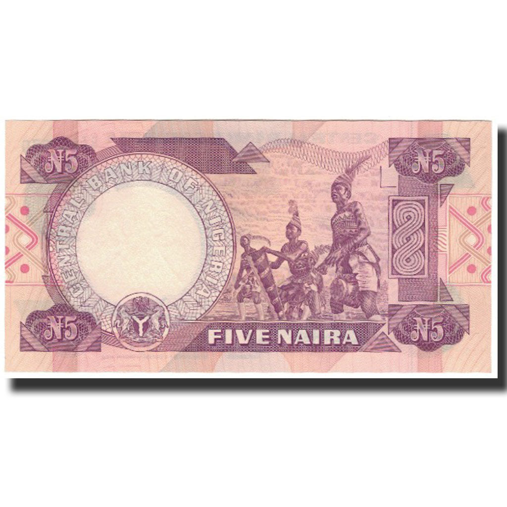 Banknote, Nigeria, 5 Naira, Undated 1984-2001, KM:24c, UNC(65-70)