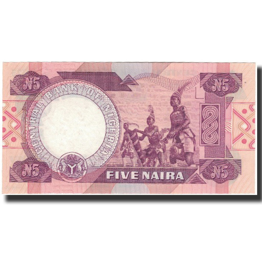 Banknote, Nigeria, 5 Naira, Undated 1984-2001, KM:24a, UNC(65-70)