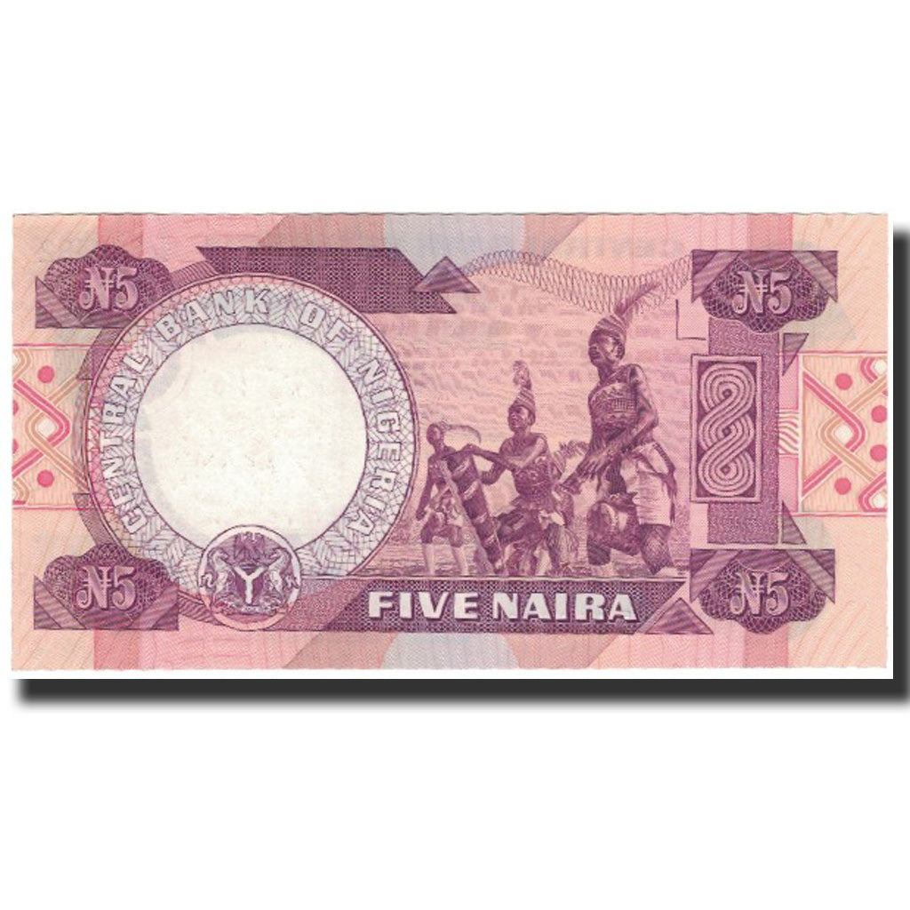 Banknote, Nigeria, 5 Naira, Undated 1984-2001, KM:24a, UNC(65-70)