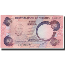 Banconote, Nigeria, 5 Naira, Undated 1984-2001, KM:24a, FDS