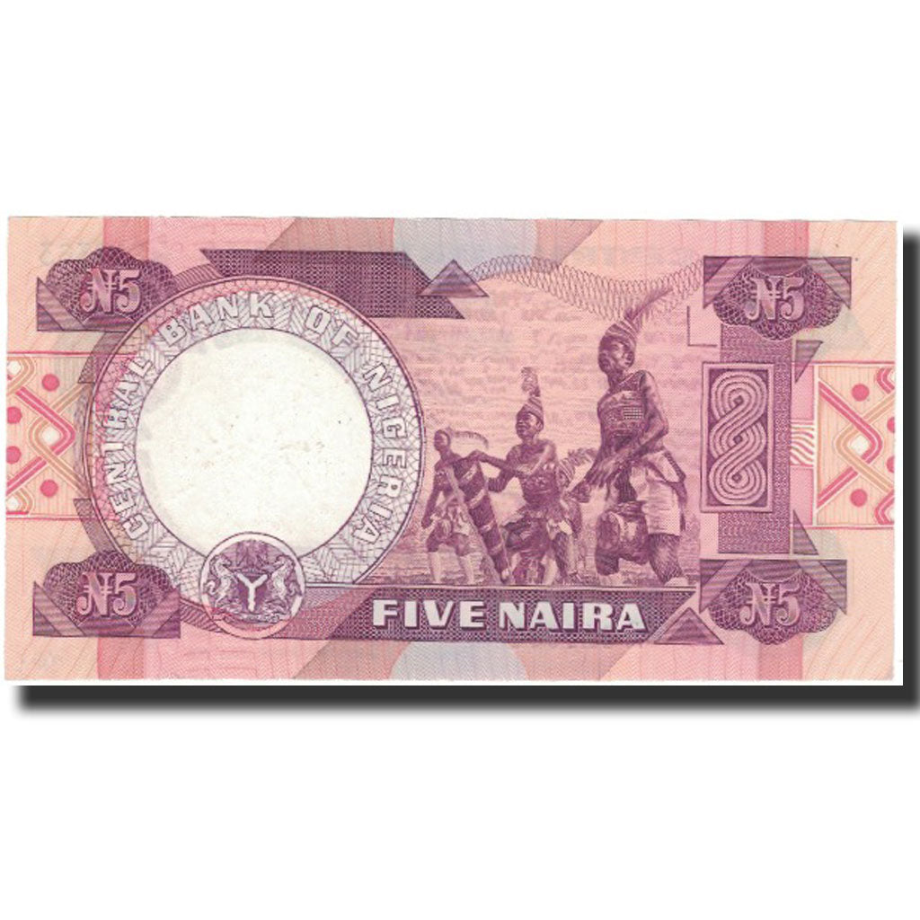 Banknote, Nigeria, 5 Naira, Undated 1984-2001, KM:24a, UNC(65-70)