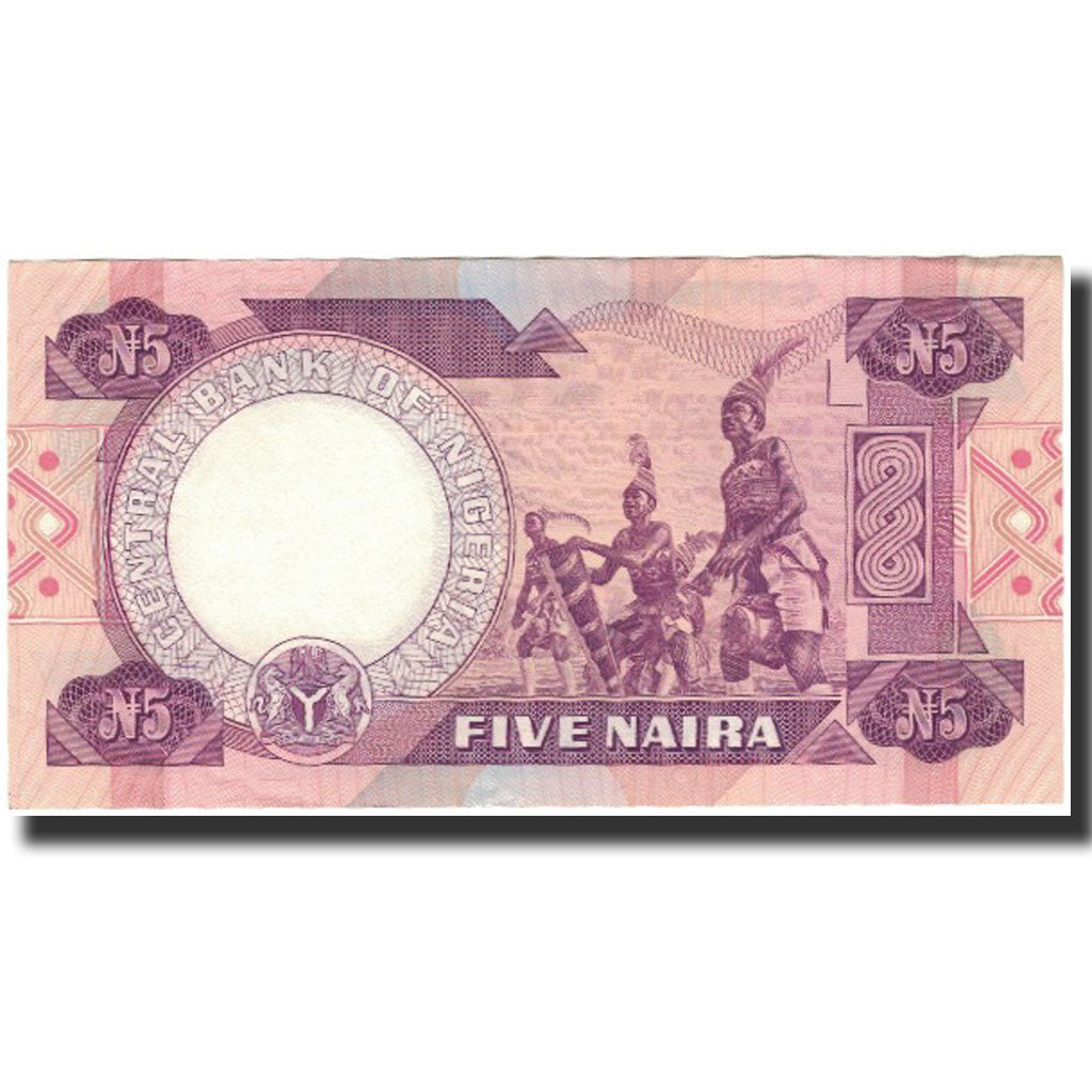 Banconote, Nigeria, 5 Naira, Undated 1984-2001, KM:24a, SPL-