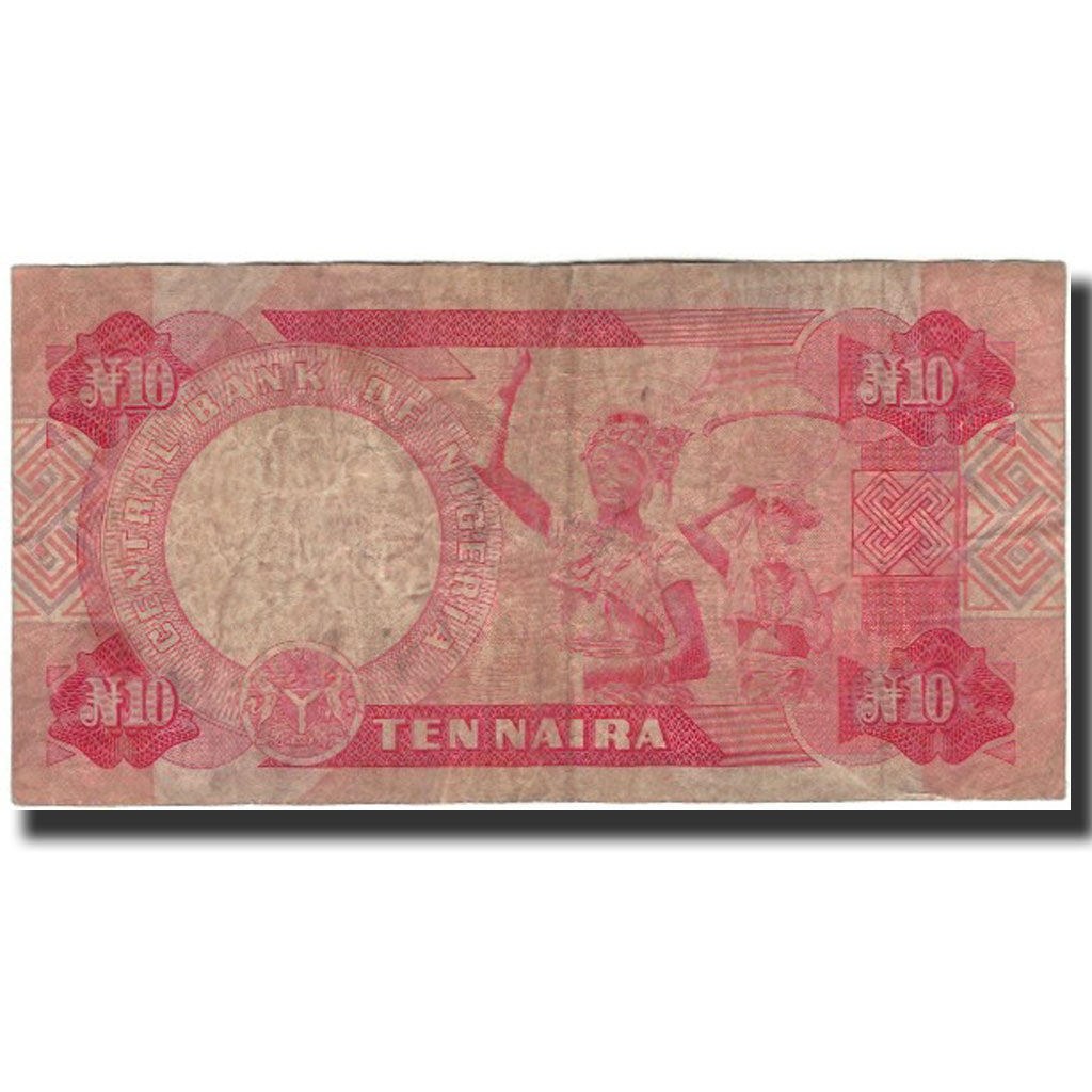 Billet, Nigéria, 10 Naira, Undated 2005, KM:25b, B