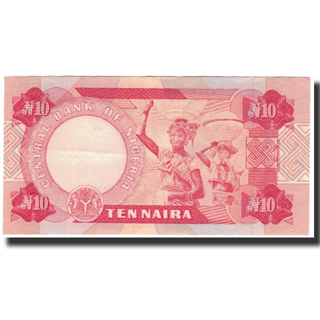 Banknote, Nigeria, 10 Naira, Undated 2005, KM:25b, AU(55-58)