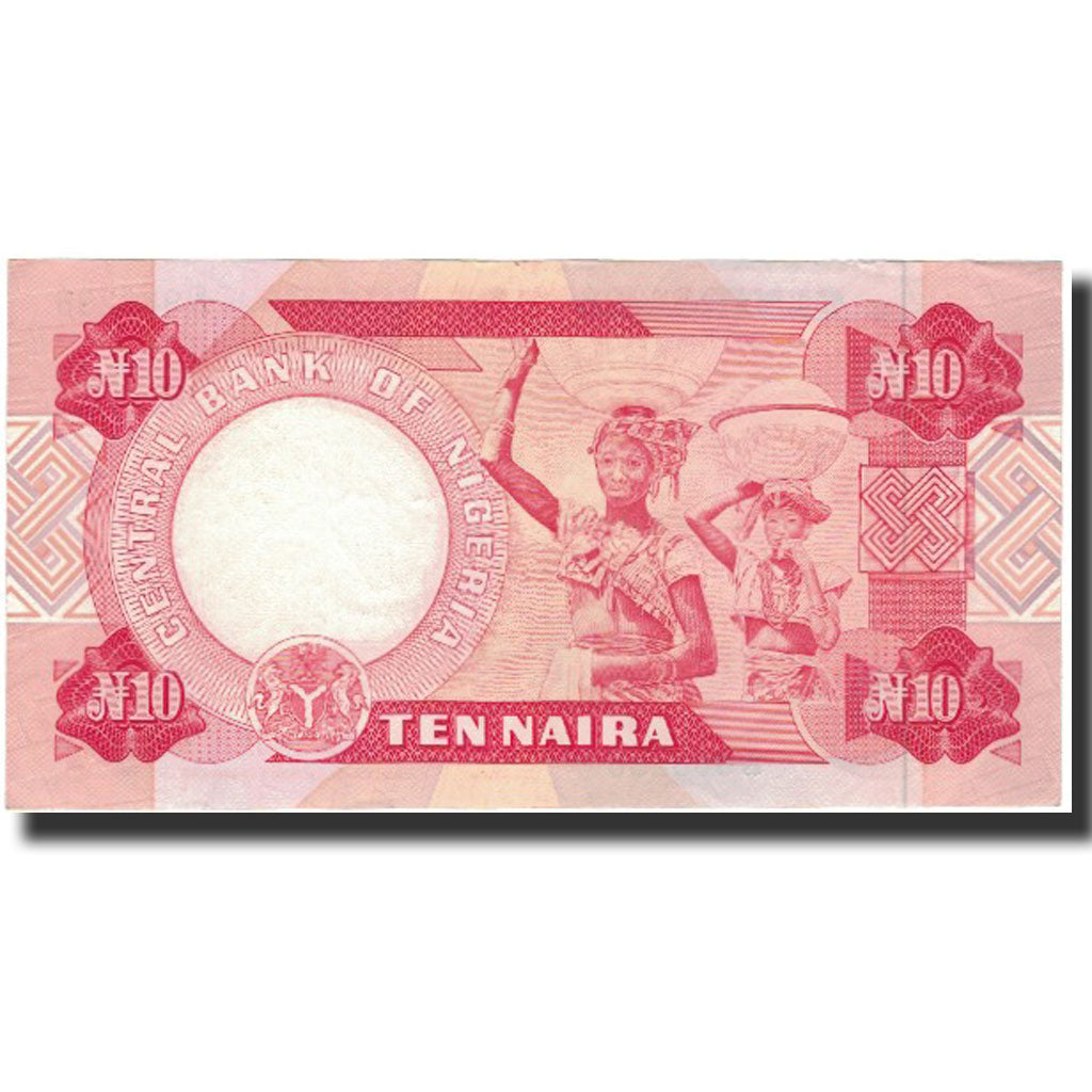Billet, Nigéria, 10 Naira, Undated 2005, KM:25b, SUP+