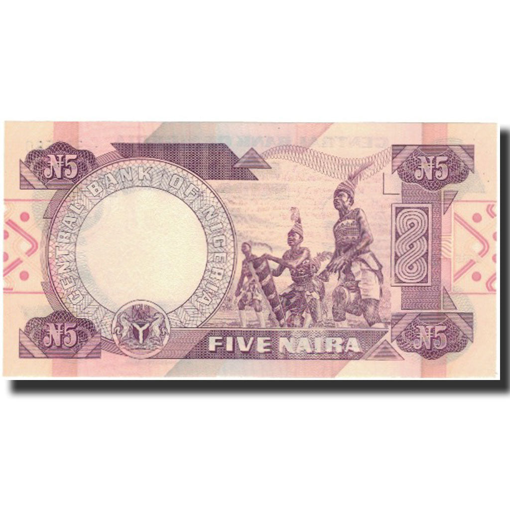 Banknote, Nigeria, 5 Naira, Undated 2005, KM:24j, UNC(65-70)
