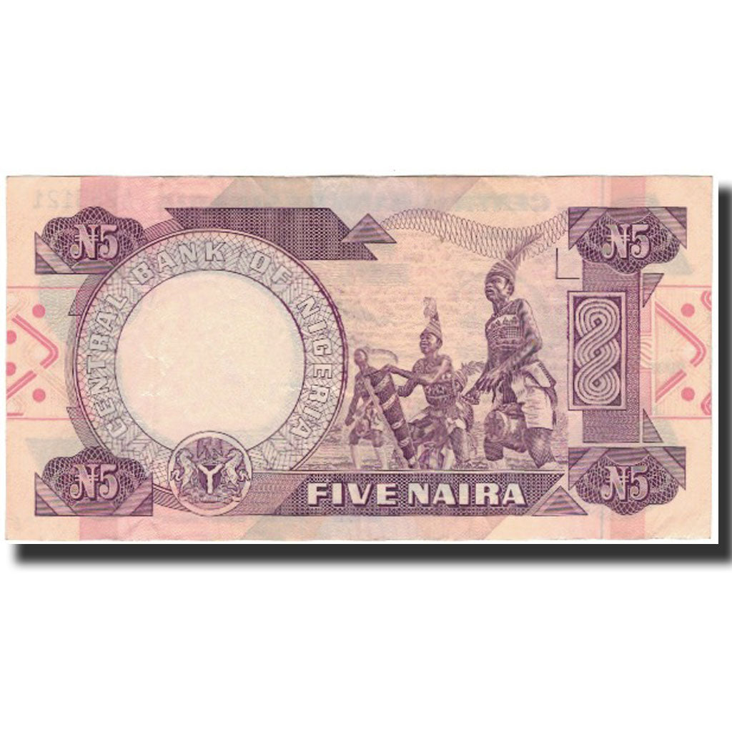 Billet, Nigéria, 5 Naira, Undated (2002), KM:24h, SUP