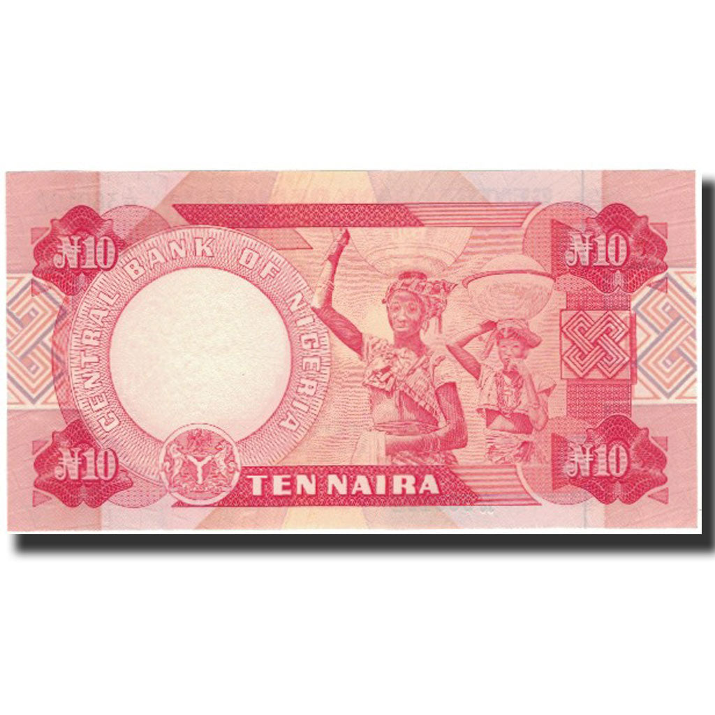 Banknote, Nigeria, 10 Naira, Undated 2005, KM:25d, UNC(65-70)