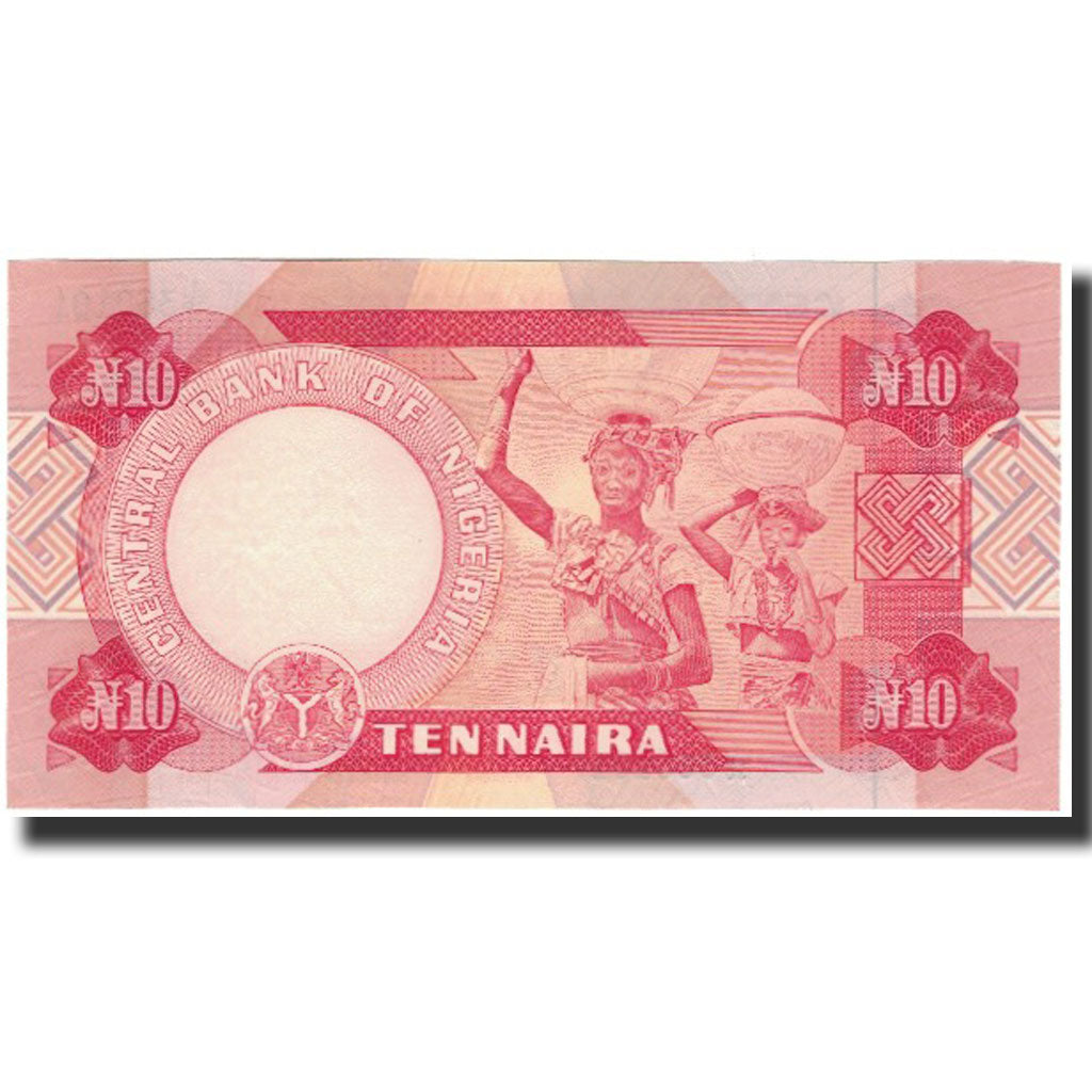Banknote, Nigeria, 10 Naira, Undated 2005, KM:25d, UNC(65-70)
