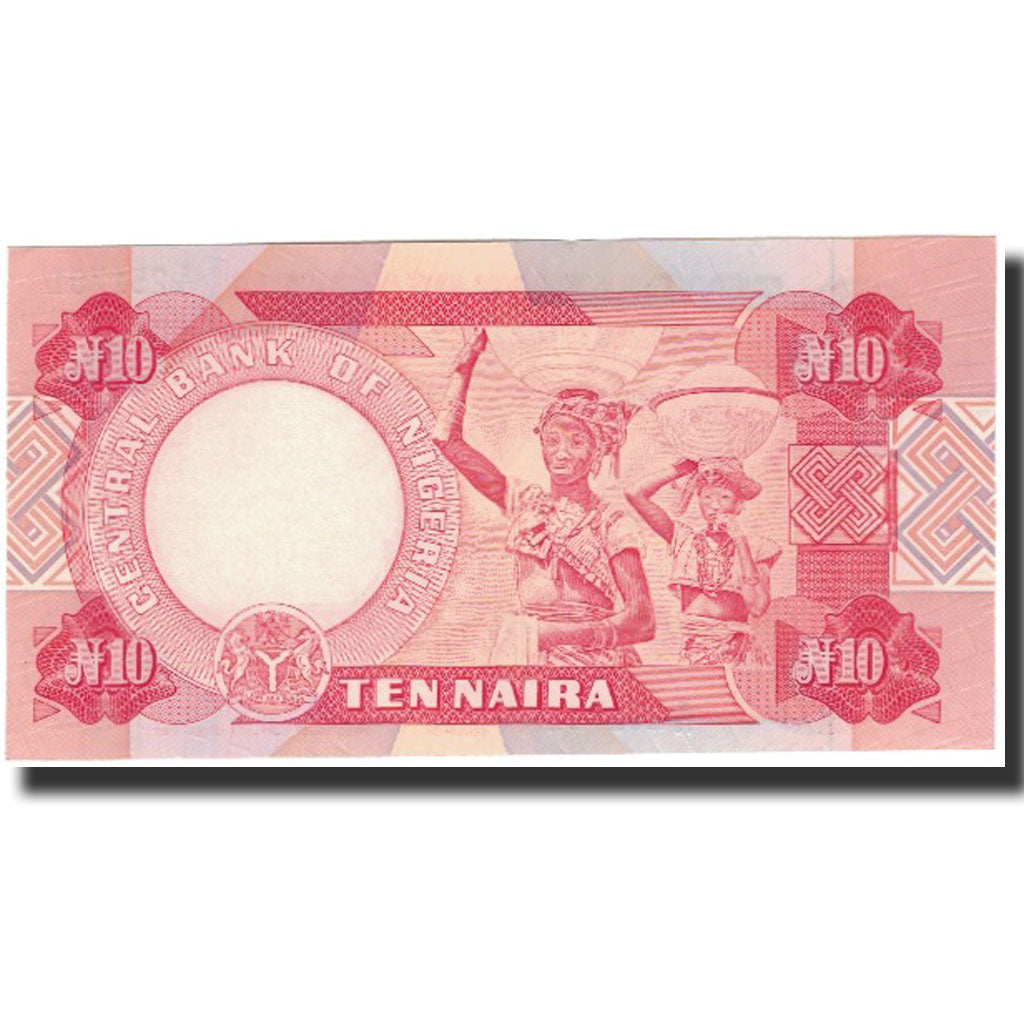 Billet, Nigéria, 10 Naira, Undated 2005, KM:25e, NEUF