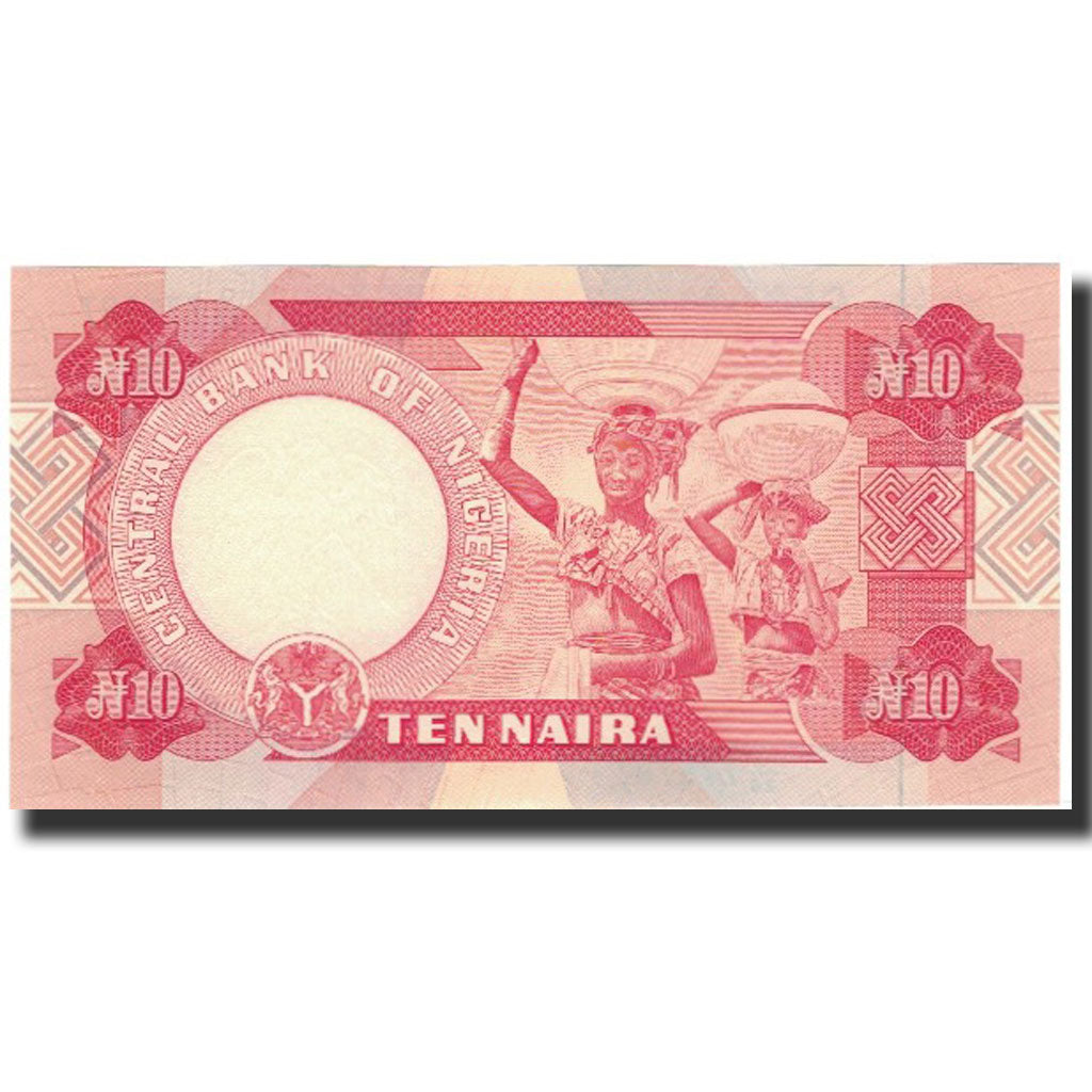 Banknote, Nigeria, 10 Naira, Undated 2005, KM:25h, UNC(65-70)