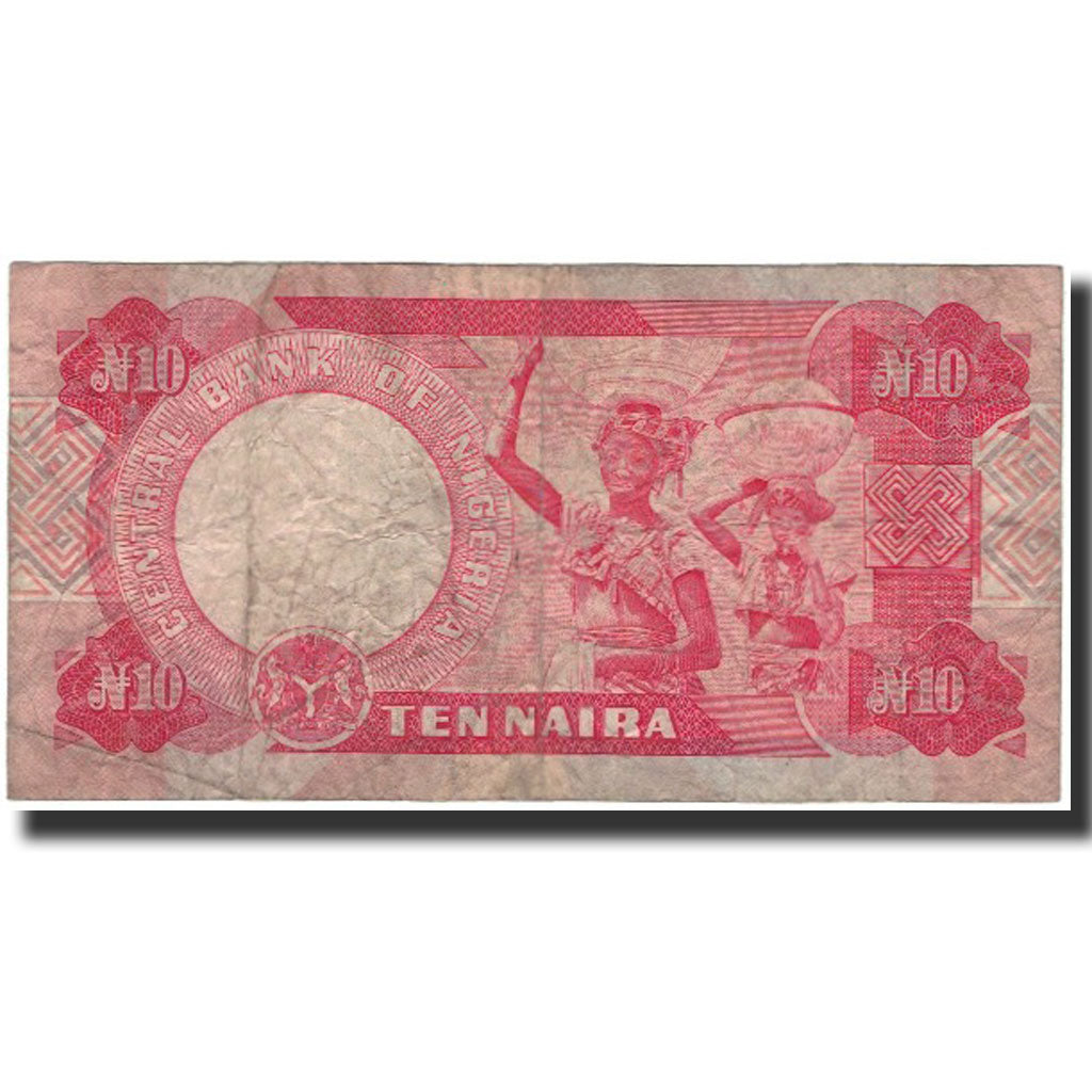 Billet, Nigéria, 10 Naira, Undated 2005, KM:25i, TB